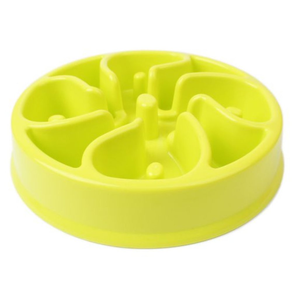 Slow Feeder Dog Bowl - GREEN